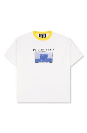 Pleasures x Talking Heads Speaking Heavyweight Graphic T-Shirt in White at Nordstrom, Size Xx-Large