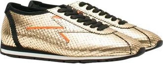 Kennel & Schmenger Premium Leren Damessneakers - Dames - Sneakers - Geel - 37 EU - Leer - Schoenen