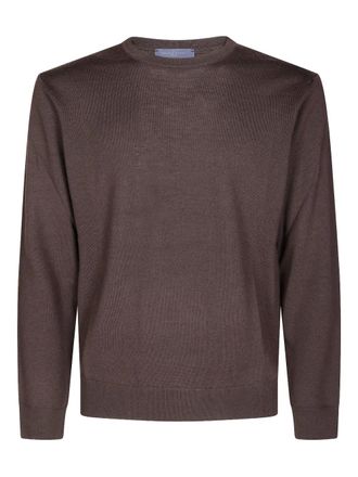 Daniele Fiesoli long-sleeves sweater - men - Merino - L - Brown