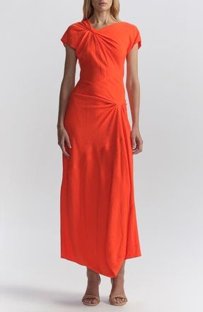 A.L.C. Willa Maxi Dress in Persimmon at Nordstrom, Size 12