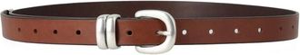 By Malene Birger Accessoires, Dames, Bruin, ONE Size, Leer, Zoilo Riem