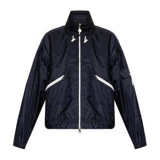 Moncler Light Jackets, female, Blue, Size: XS Marmacy Jacket