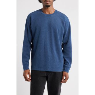 BP. Thermal Long Sleeve Raglan T-Shirt in Navy Iris Washed at Nordstrom Rack, Size X-Large
