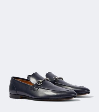 Gucci Gucci Jordaan Horsebit leather loafers