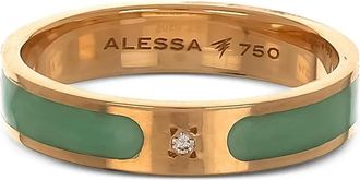 Alessa Jewelry Anello con diamanti - Rosa