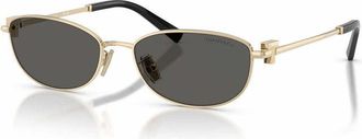 Tiffany & Co. Unisex Sunglasses Gold Metal