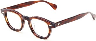 JULIUS TART OPTICAL AR 46X24 Demi Amber RX - Heren - Brillen - Bruin - ONE Size - Accessoires