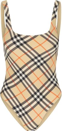 Burberry Costume da bagno a quadri - Toni neutri