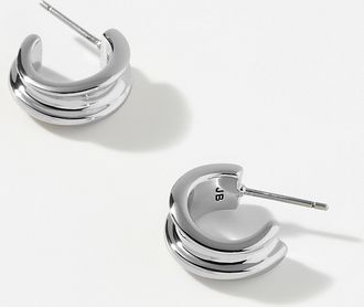 JENNY BIRD Womens Lennon small open Hoop Earrings