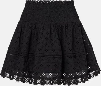 Poupette St Barth Galia cotton wrap skirt