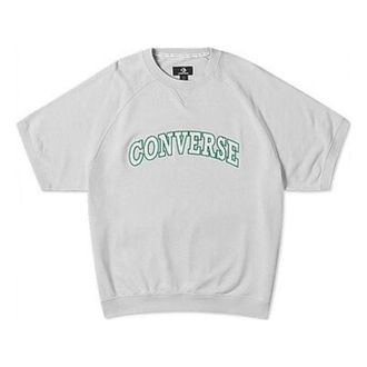 Converse Retro Chuck Crew Fossilized T-shirt Asia Sizing Grey 10026428-A03