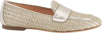 AGL Sheryl Raffia Leather Moccasin