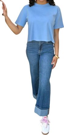 Dear John Denim Holly High-Rise Wide Leg Jeans In Abbey Road