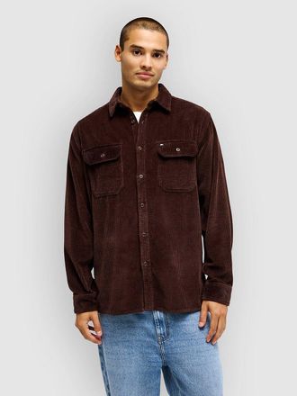 Quiksilver Venture Cord Camisa marr&oacute;n