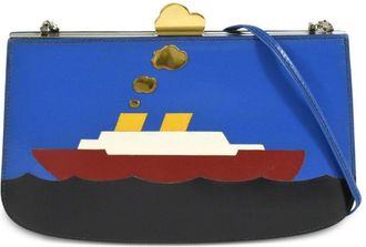 Hermès 1990-2000s Sac À Malice shoulder bag - women - Calf Leather - One Size - Blue