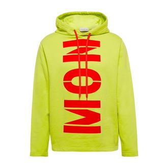 Moncler Heren, Sweatshirts & Hoodies, Groen, Maat: M Katoen
