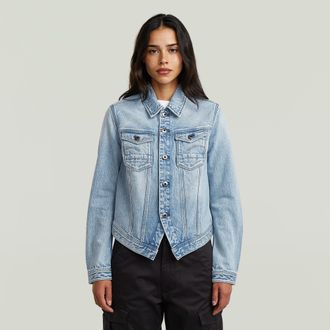 G-Star Pitched Hem Slim Jack - Lichtblauw - Dames