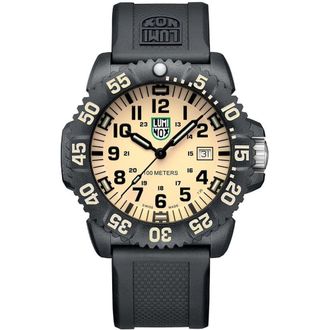 Luminox Mens Black Resin Sport Watch - One Size