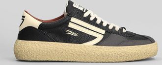 Puraai Sneakers In Black Leather