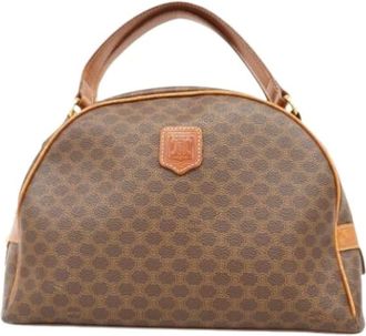 Celine Pre-owned Handbags, female, Brown, Size: ONE SIZE Pre-owned Vintage Handbag