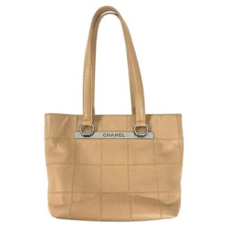 Chanel Pre-owned Wild Stitch Tote bag - Pre-owned - Mujer - Beige - ONE SIZE