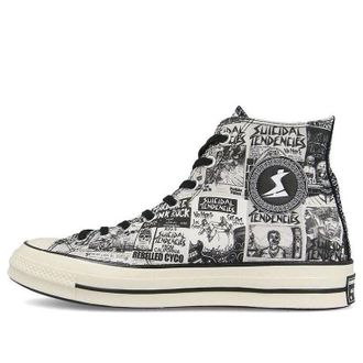 Converse Suicidal Tendencies x Chuck 70 Hi White Black 162880C