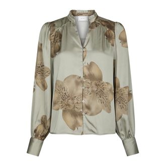 Neo Noir Overhemden, Dames, Groen, XL, Blouses