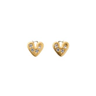 Jacquemus Les Boucles Coeur - - Accessories - Donna - Giallo - ONE SIZE