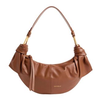 Coccinelle Shoulder Bag - Dames - Schoudertassen - Bruin - ONE Size - Leer - Tassen