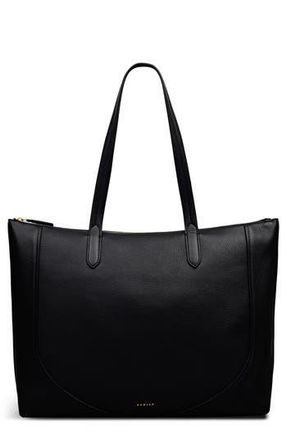 Radley London Wood Park Large Leather Tote Bag in Black at Nordstrom Rack