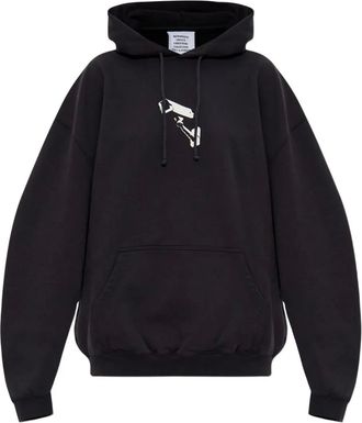 VETEMENTS Felpa con stampa - Nero