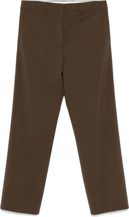Miu Miu Wool-blend Straight-leg Trousers