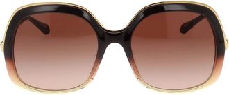 Chlo&eacute; Zonnebrillen - Dames - Zonnebrillen - Bruin - ONE Size - Accessoires