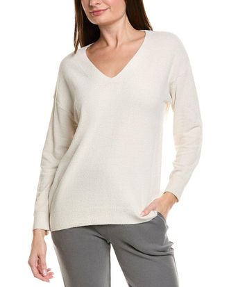 Barefoot Dreams Cozychic Ultra Lite V-Neck High-Low Pullover