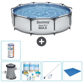 Bestway Piscina Bestway Steel Pro Max Redonda - 305x76 Cm - 8-piezas S22136