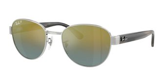 Ray-Ban RB3766CH Polarized 003/J0 Mens Sunglasses Silver Size 54