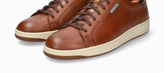 Mephisto Mens Hasko Sneaker In Hazelnut