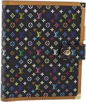 Louis Vuitton Pre-owned Day Planner Cover - Dames - Vintage Accessoires - Veelkleurig - ONE Size - Leer - Vintage