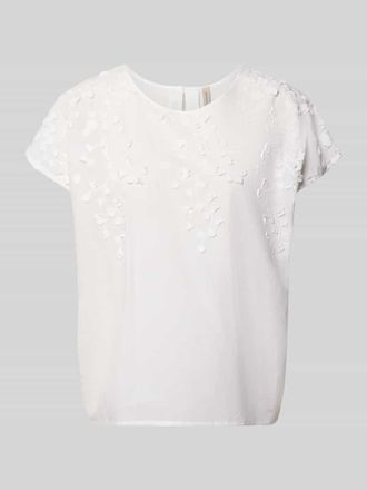 Soyaconcept Regular Fit Bluse mit Rundhalsausschnitt Modell FAHIMA in Offwhite, Gr&ouml;&szlig;e XL