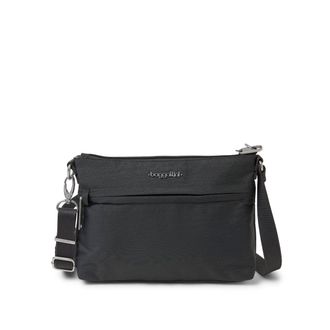 Baggallini Womens Securtex Anti-Theft Memento Crossbody Bag