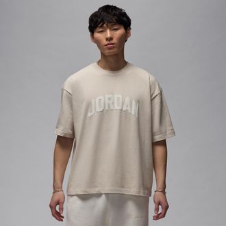 Nike Jordan Mens Jordan Flight Essentials T-Shirt in Brown | HQ8935-104