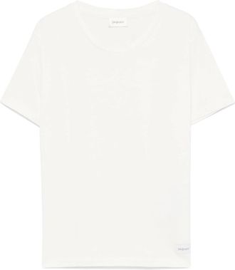 Saint Laurent Logo Tag T-shirt Klassiek