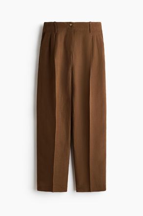 H&M Hose aus Leinengemisch - Braun