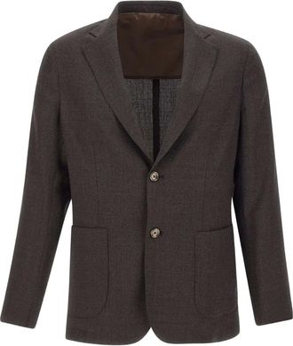 Barba Blazer monopetto - Marrone