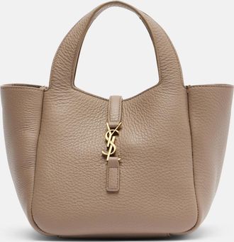 Saint Laurent Shopper Le 5 &agrave; 7 Bea Baby in pelle