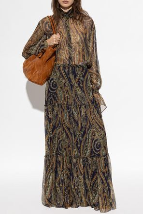 Etro Silk Shirt, Womens, Multicolour