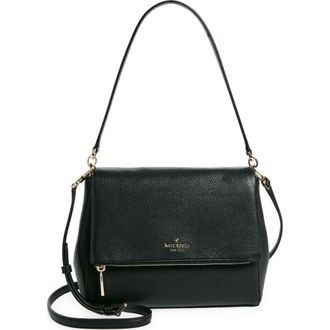 Kate Spade New York leila medium convertible shoulder bag in Black at Nordstrom Rack