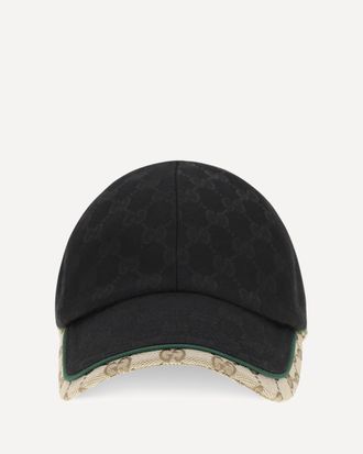 Gucci Cappellino da Baseball in tessuto di cotone GG Man S