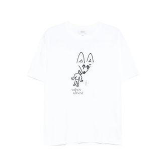 Maison Kitsun&eacute; Fox-print T-shirt