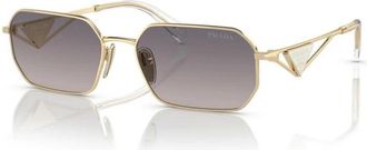 Prada Dames, Accessoires, Beige, Maat: 58 MM
